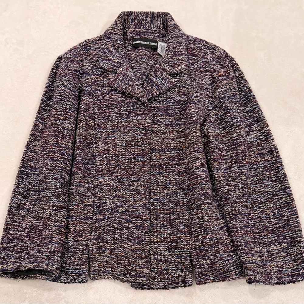 Sag Harbor Multicolor Tweed Blazer